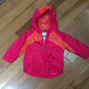 Girls toddler Columbia wind breaker